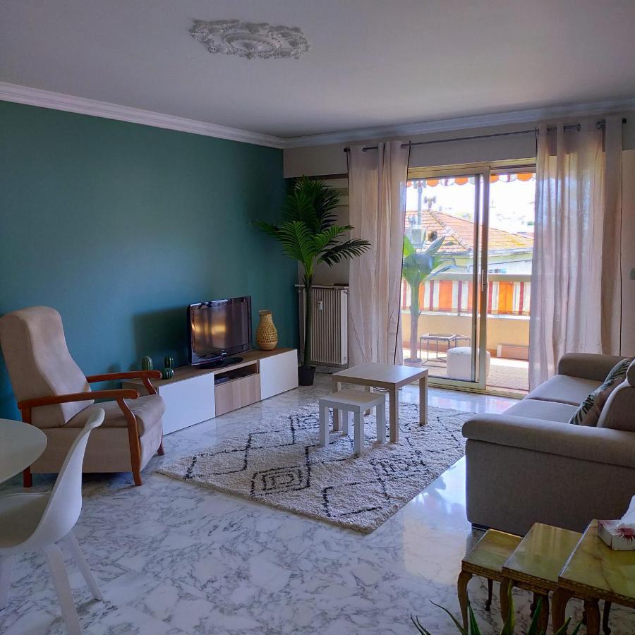 Grand 2 Pieces A 4Mns De La Plage Cagnes-sur-Mer Exteriér fotografie